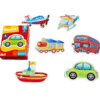 Set 6 puzzle-uri bebelusi din 2 sau 3 piese mari - Vehicule