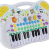 Jucarie muzicala bebelusi cu pian si functie de inregistrare