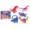 Puzzle din 2-3 piese pentru bebelusi - Dinozauri